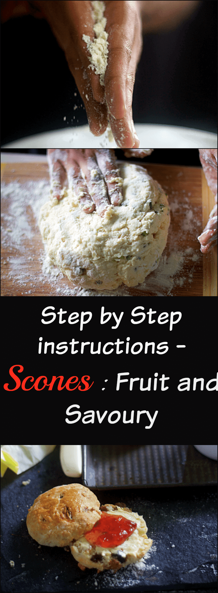 pin image of scones