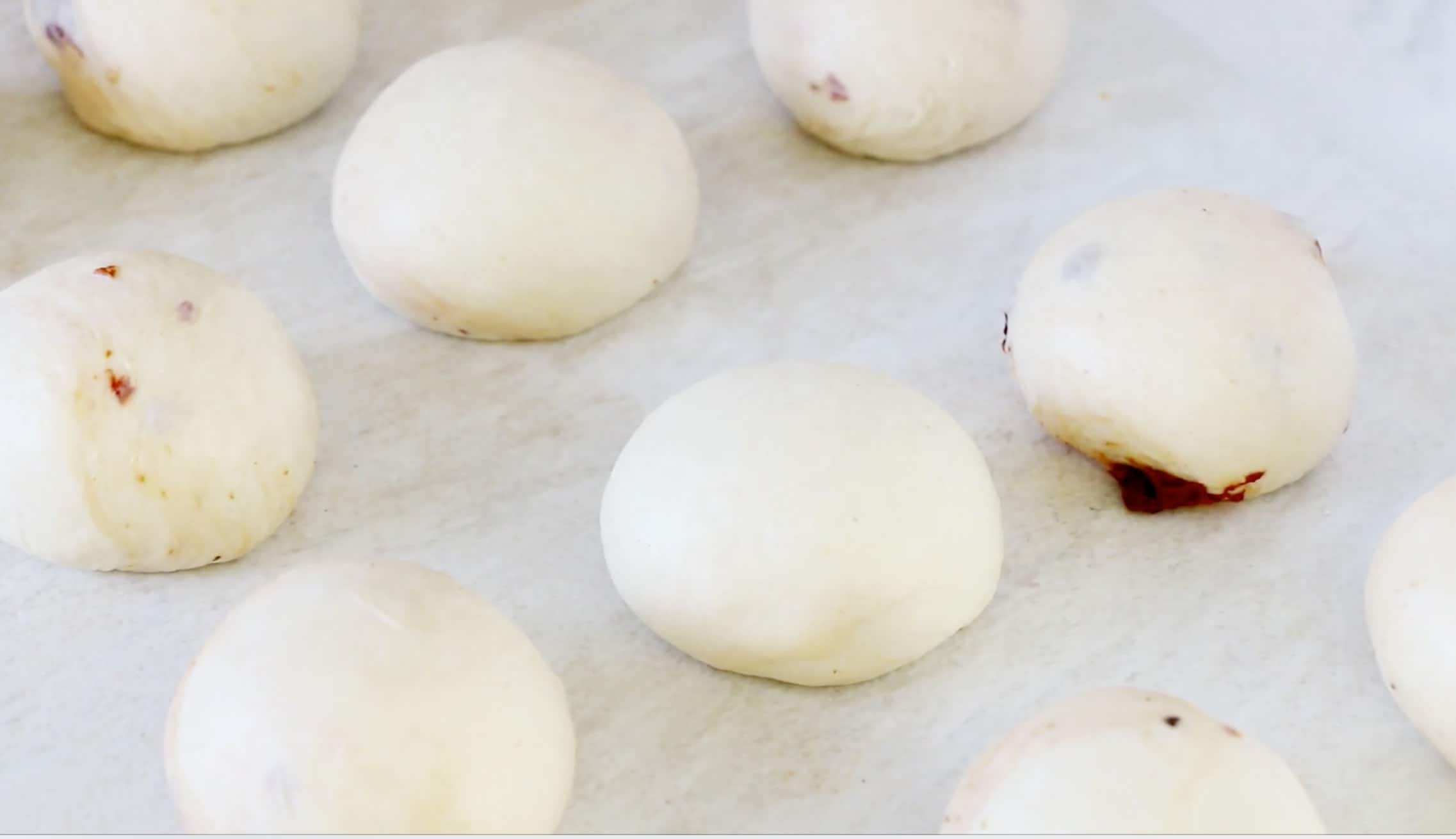 step 4 scaling of panini bread dough