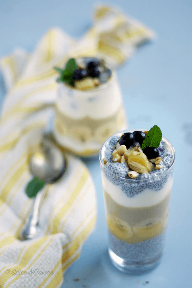 Coconut Mango Chia Seeds Smoothie Spices N Flavors