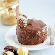 ferrero rocher mousse chocolate hazelnut cake