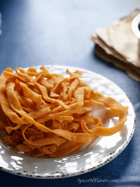 Ribbon Nada - South indian tea time snack traditional and authentic snack