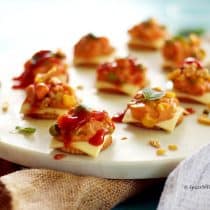 cheesy monaco bites easy party starter recipe indian festival recipe party food potluck idea simple bachelor food