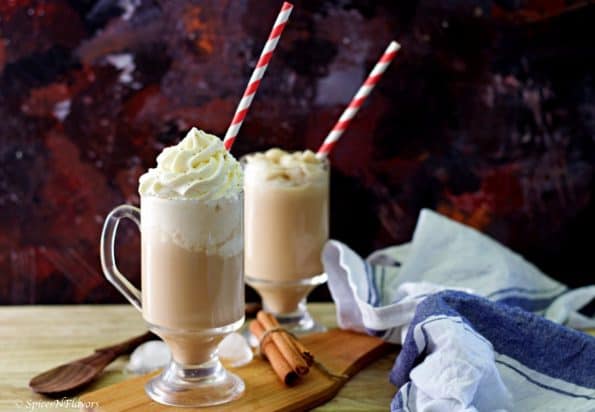 Masala Chai Frappe (Frappuccino) - Spiced Tea Frappe - Spices N Flavors