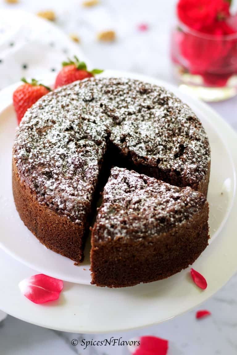 Chocolate Rava Cake in Cooker|Oven|Microwave - Spices N Flavors