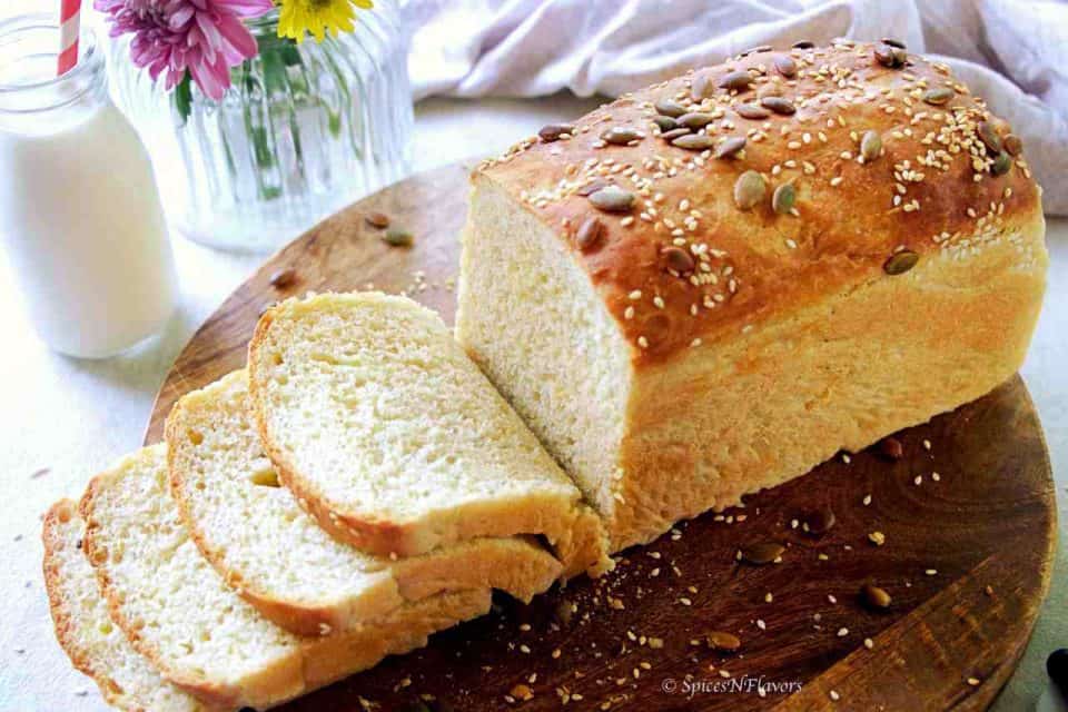 Easy Super Soft No Knead Bread Recipe In 5 Steps - Spices N Flavors