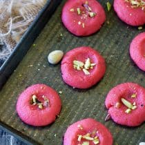 strawberry peda indian peda recipe indian sweets indian festival recipes new year recipes peda indian desserts easy indian recipe strawberry indian recipe