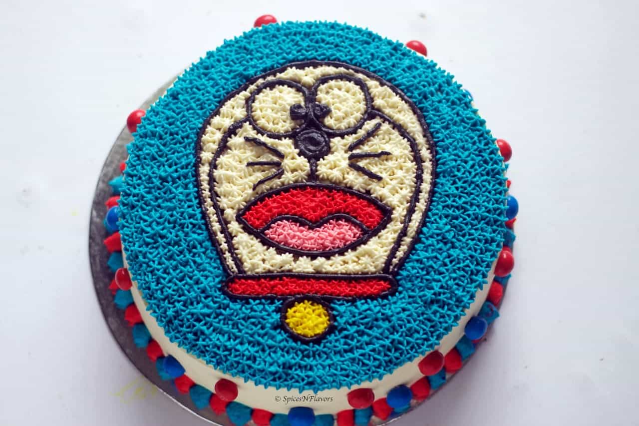 Fun Doraemon Theme Cake 1 Kg