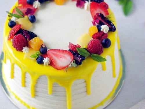 Passion Fruit Cake