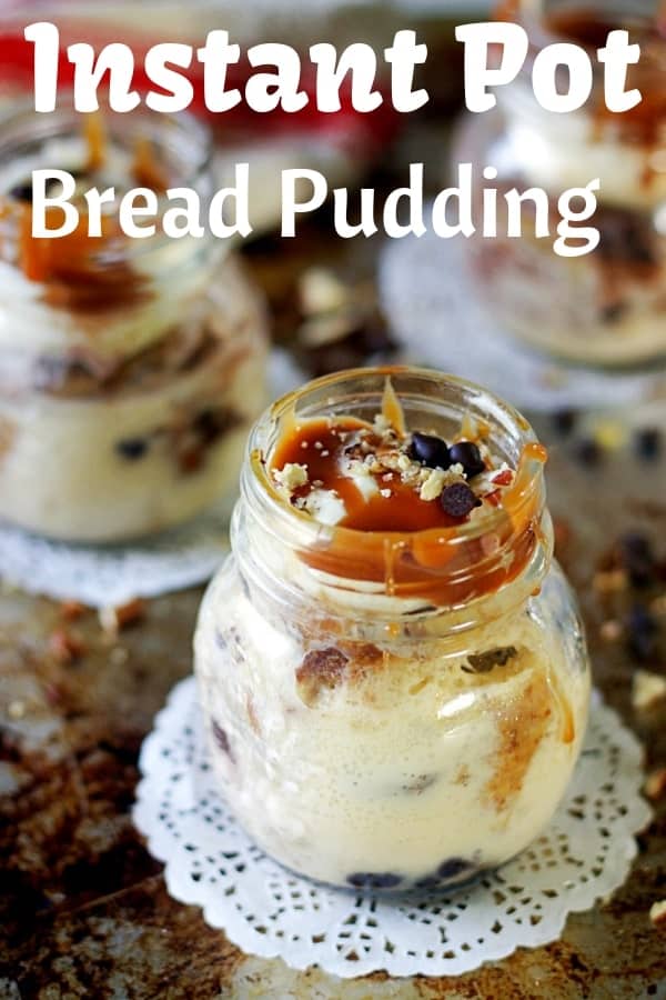 Instant Pot Bread Pudding In A Jar Spices N Flavors