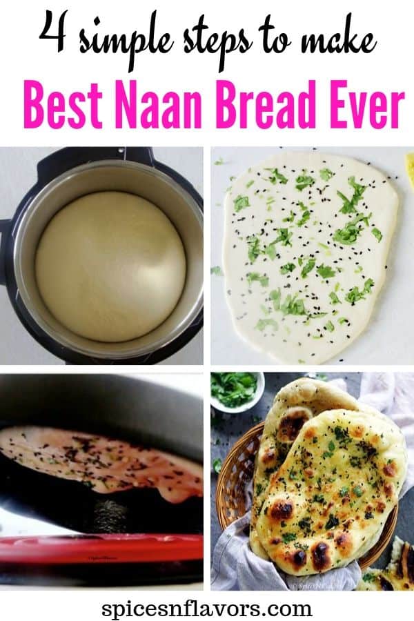 pin image of naan bread recipe