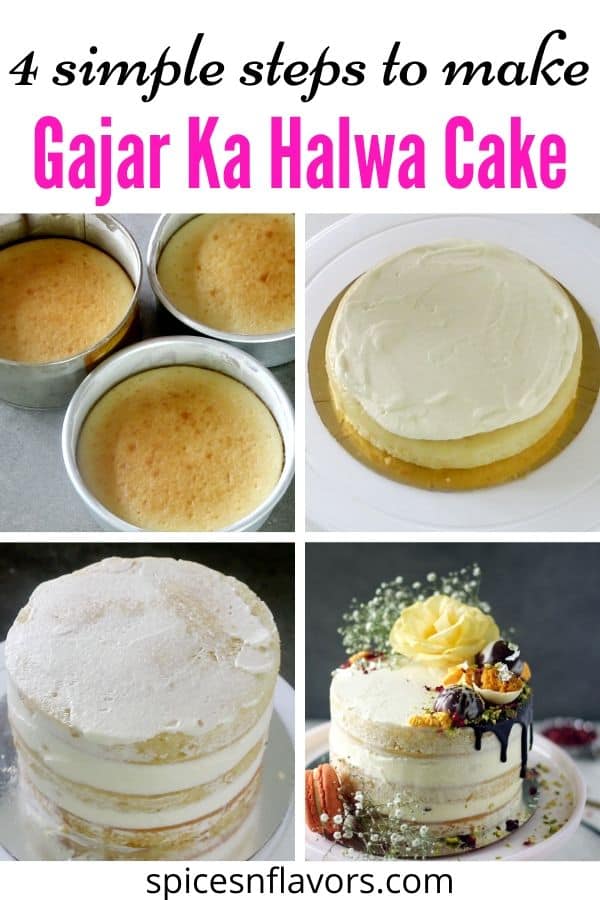 Leftover gajar halwa cake Recipe by Mamata Nayak - Cookpad