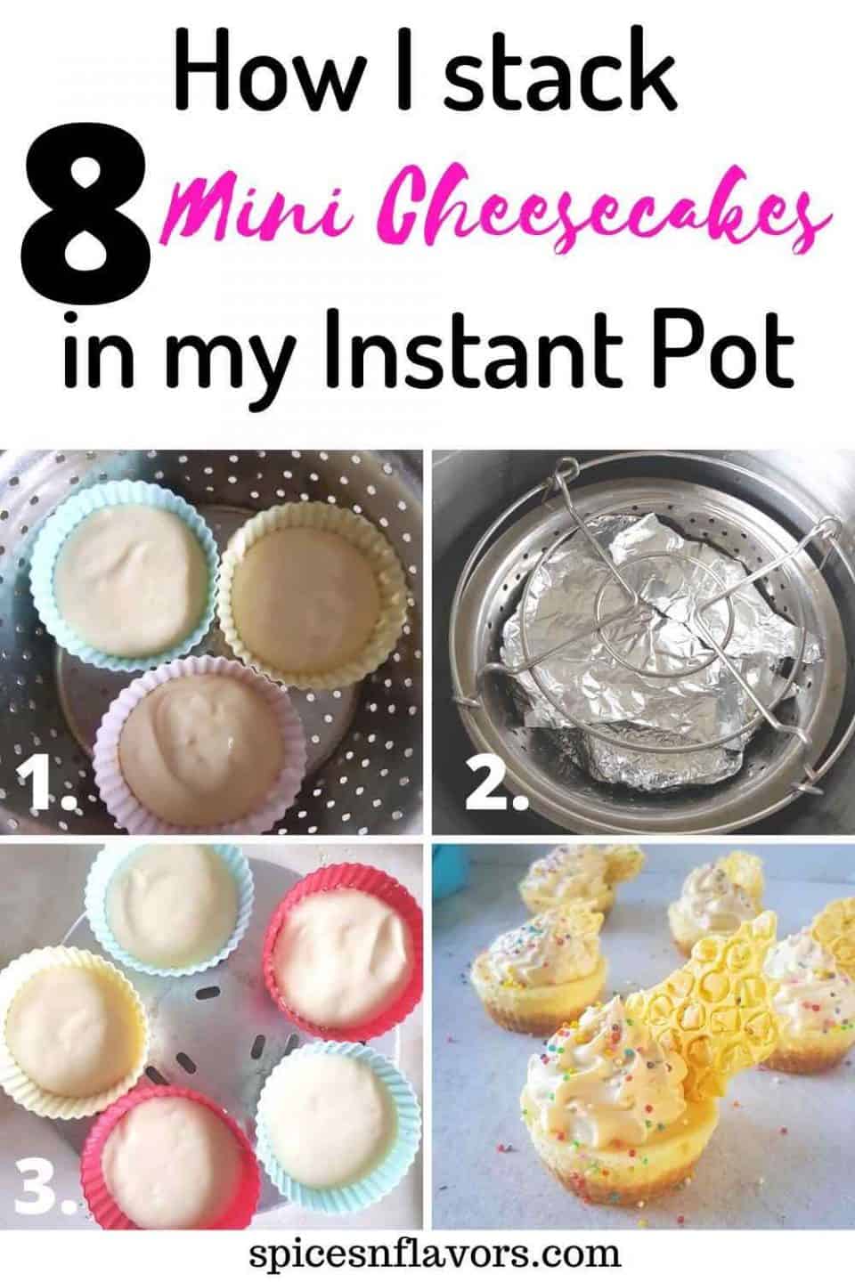 Mini instant pot cheesecake hot sale