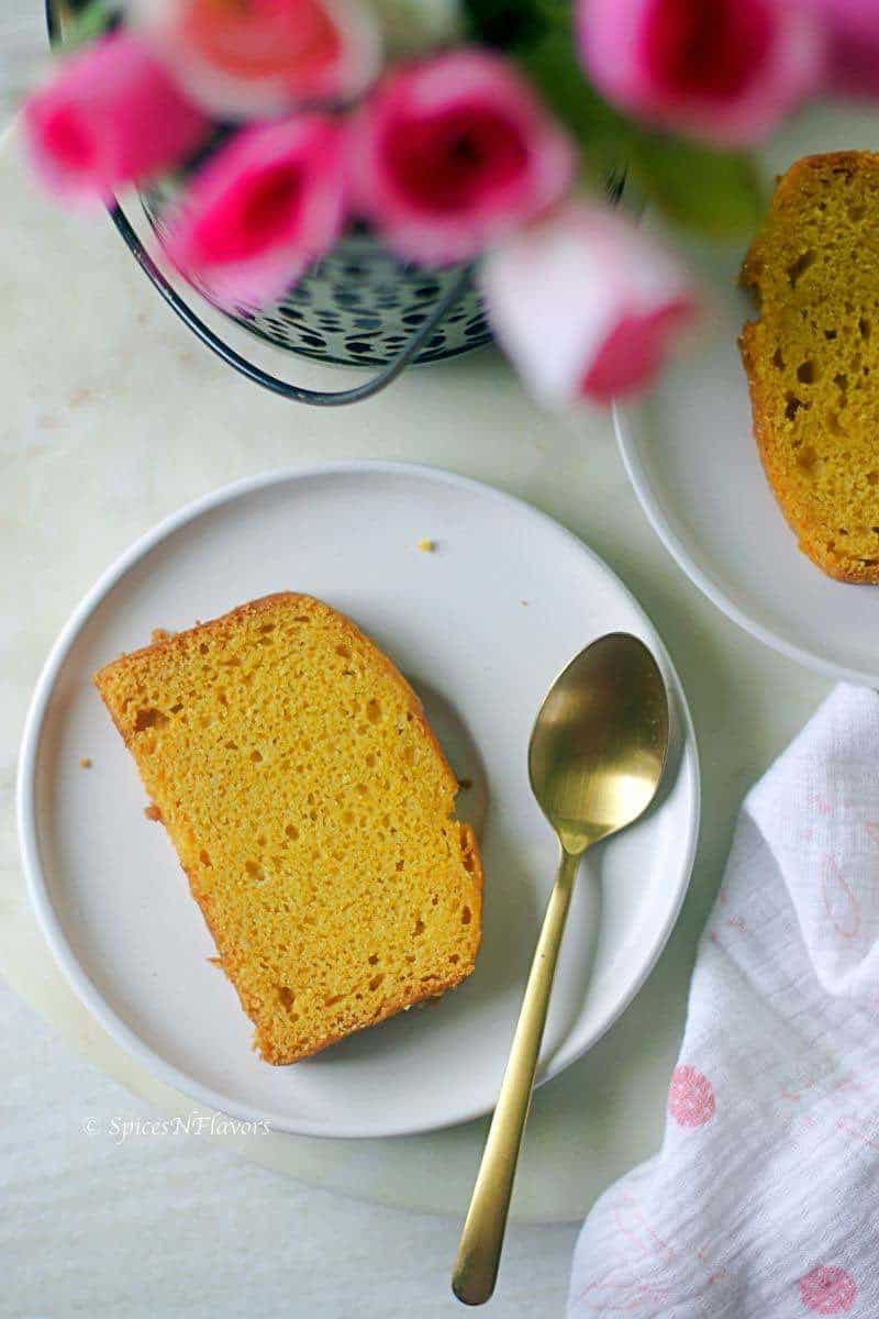 The Best Eggless Mango Cake recipe in 3 steps - Spices N Flavors