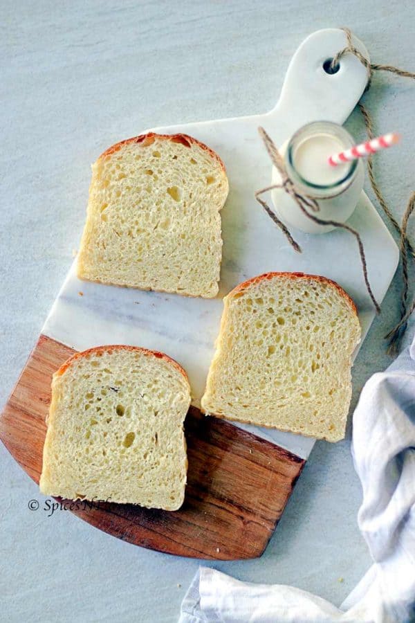 Beginners Sourdough Sandwich Bread Recipe + Free Printables - Spices N ...