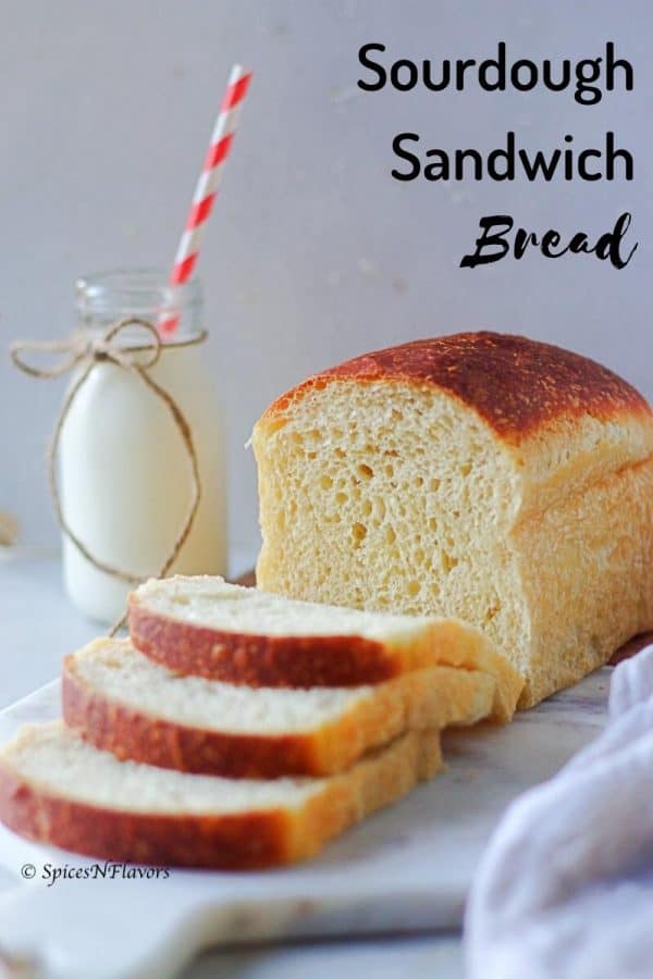 Beginners Sourdough Sandwich Bread recipe + Free Printables Spices N