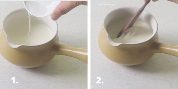 preparing your own homemade DIY Buttermilk