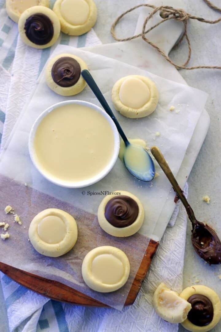 Just 3 ingredients Sweetened Condensed Milk Cookies Spices N Flavors