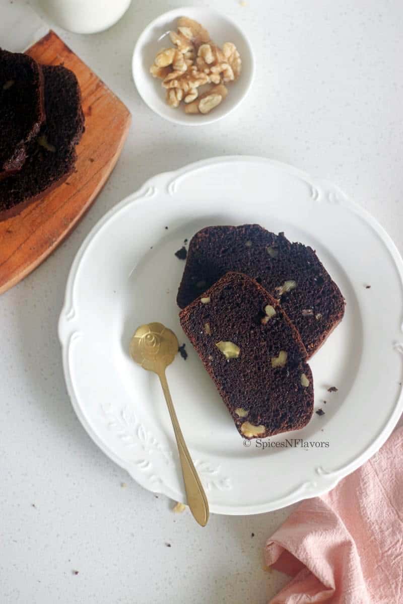 Eggless Chocolate Beetroot Cake  CurryandVanilla