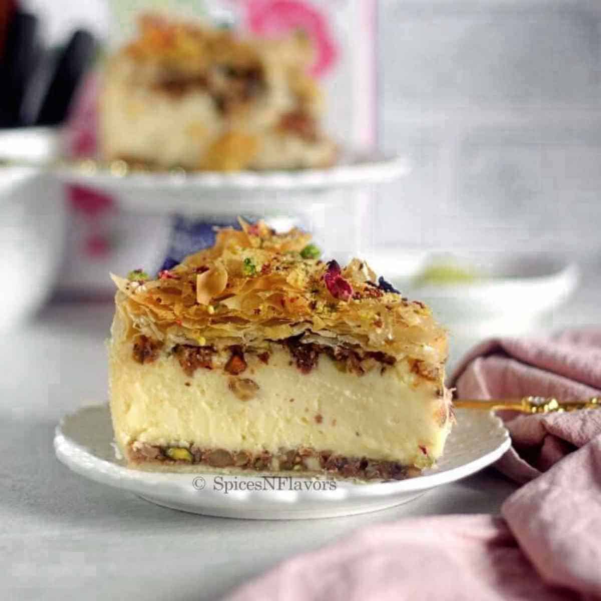 baklava cheesecake