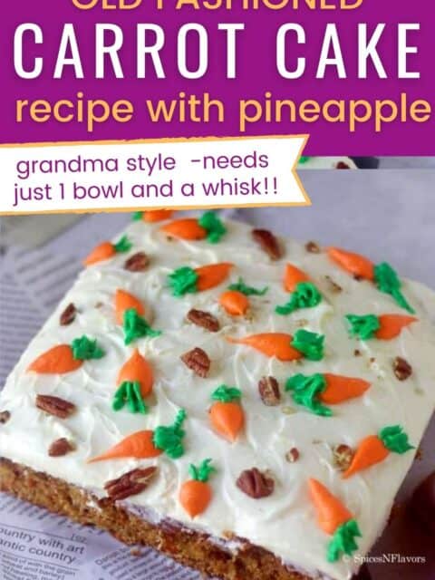 pin image for carrot cake recipe