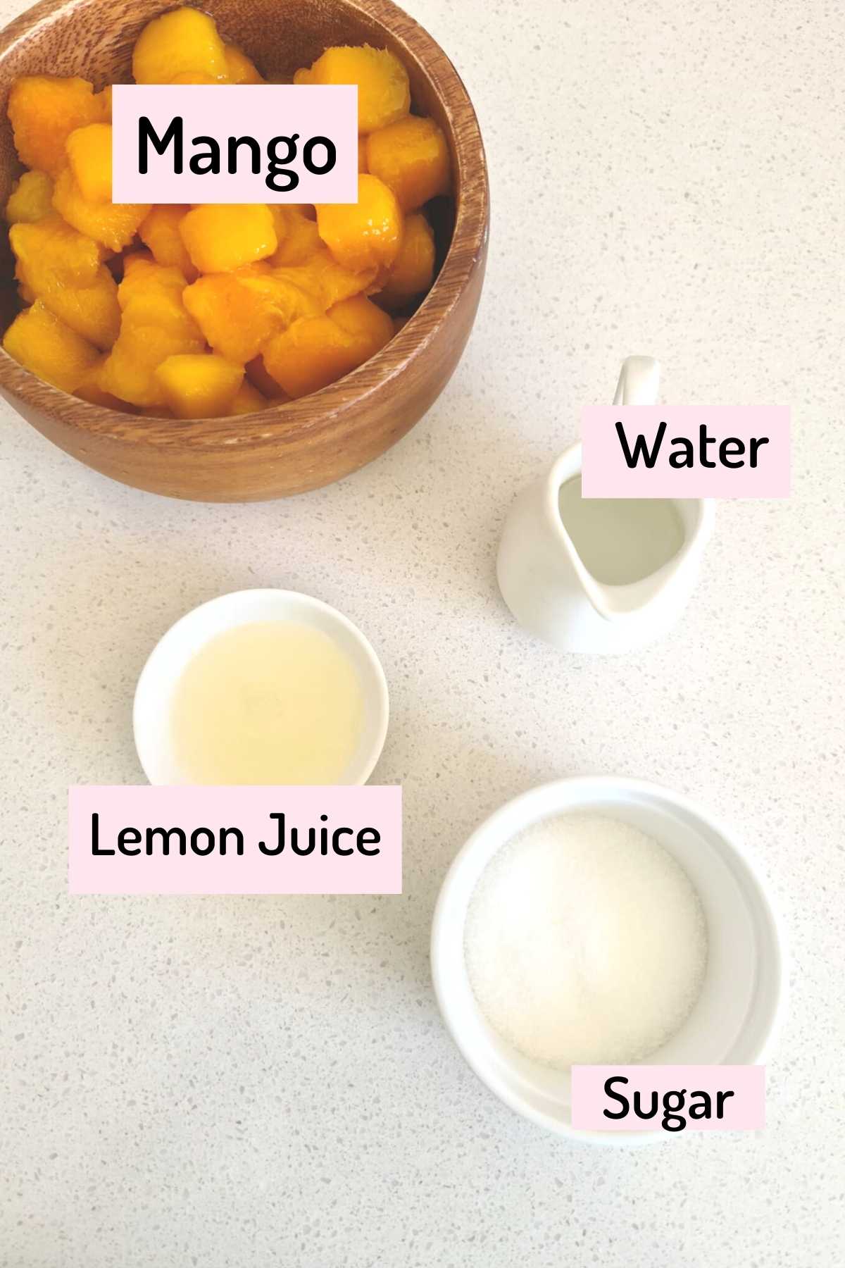 ingredients needed to make popsicles