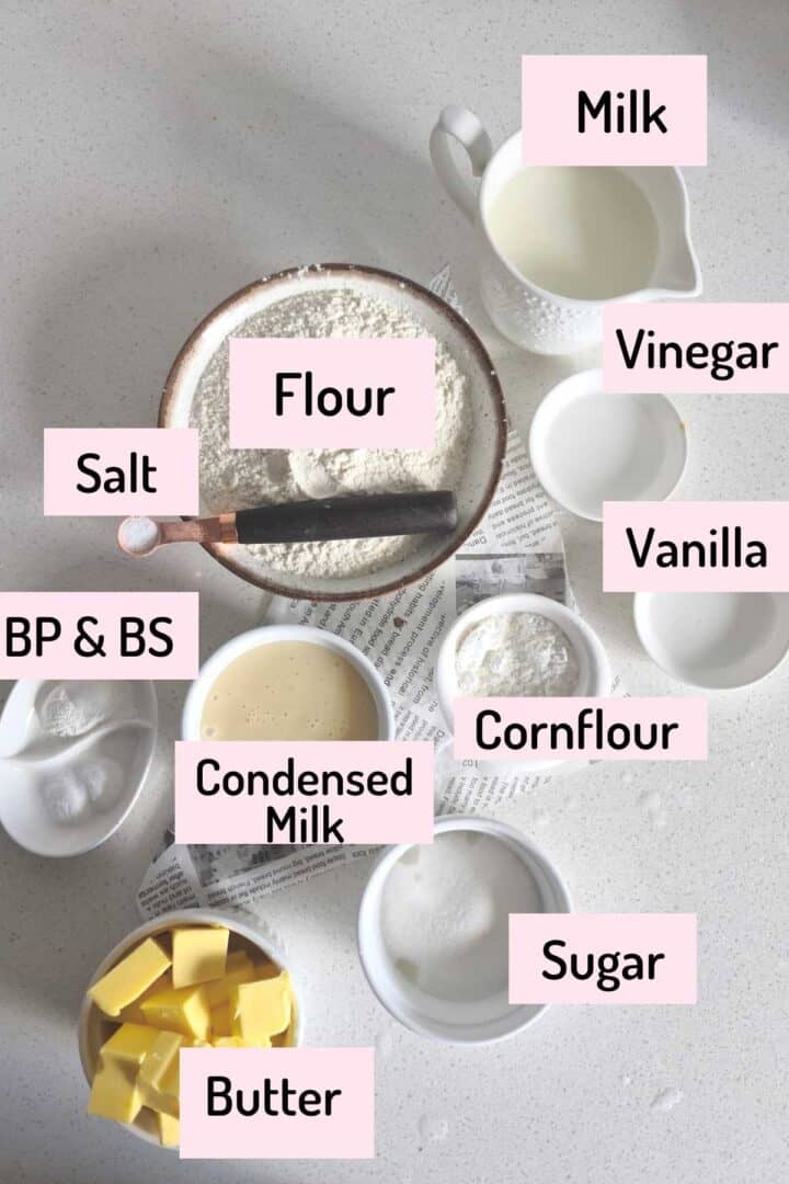 Eggless Condensed Milk Cake Vanilla Cake Spices N Flavors