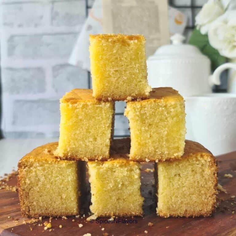 Eggless Condensed Milk Cake Vanilla Cake Spices N Flavors