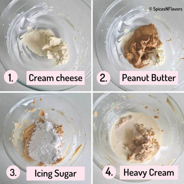 Peanut Butter Cream Cheese Frosting without Butter Spices N Flavors