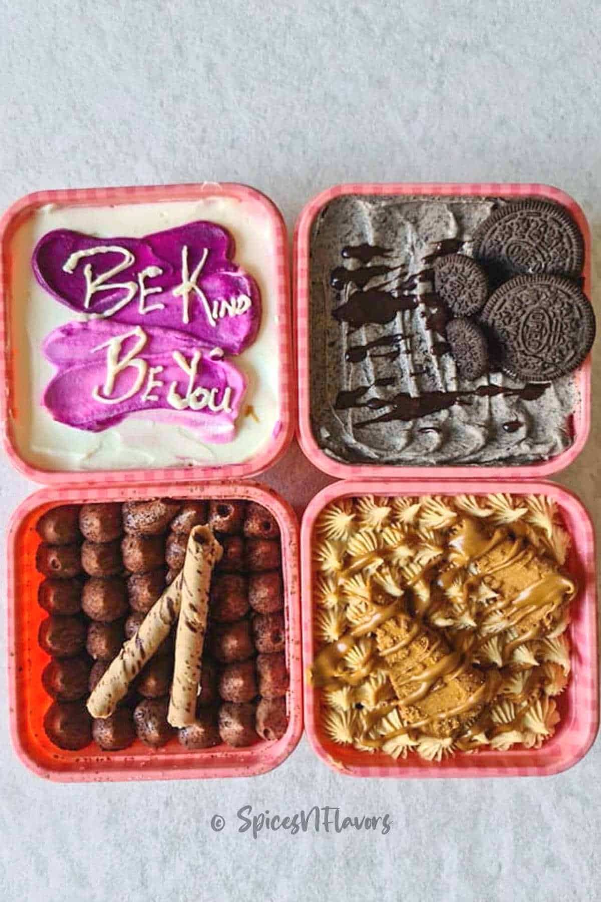 Cake Tub (Tub Cake) Recipe 4 flavours Spices N Flavors