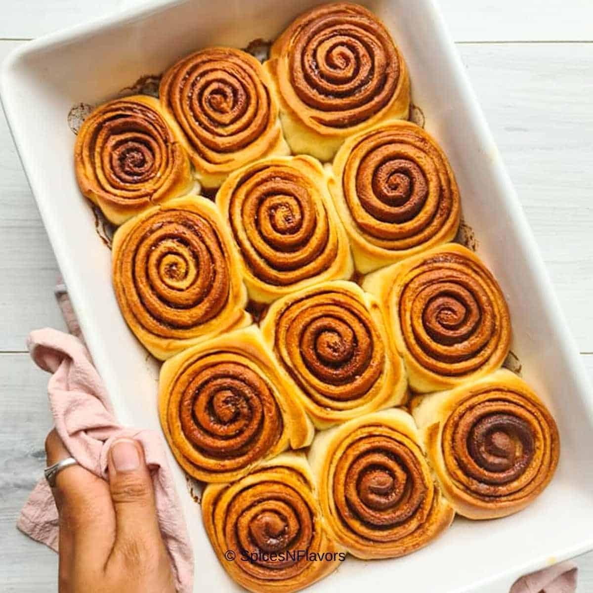 Cinnamon Roll Recipe Without Eggs: Step by Step Guide  