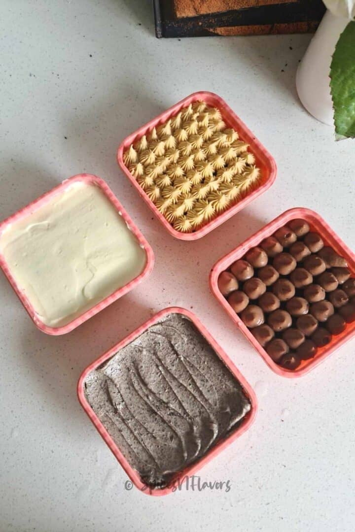 Cake Tub (Tub Cake) Recipe 4 flavours Spices N Flavors