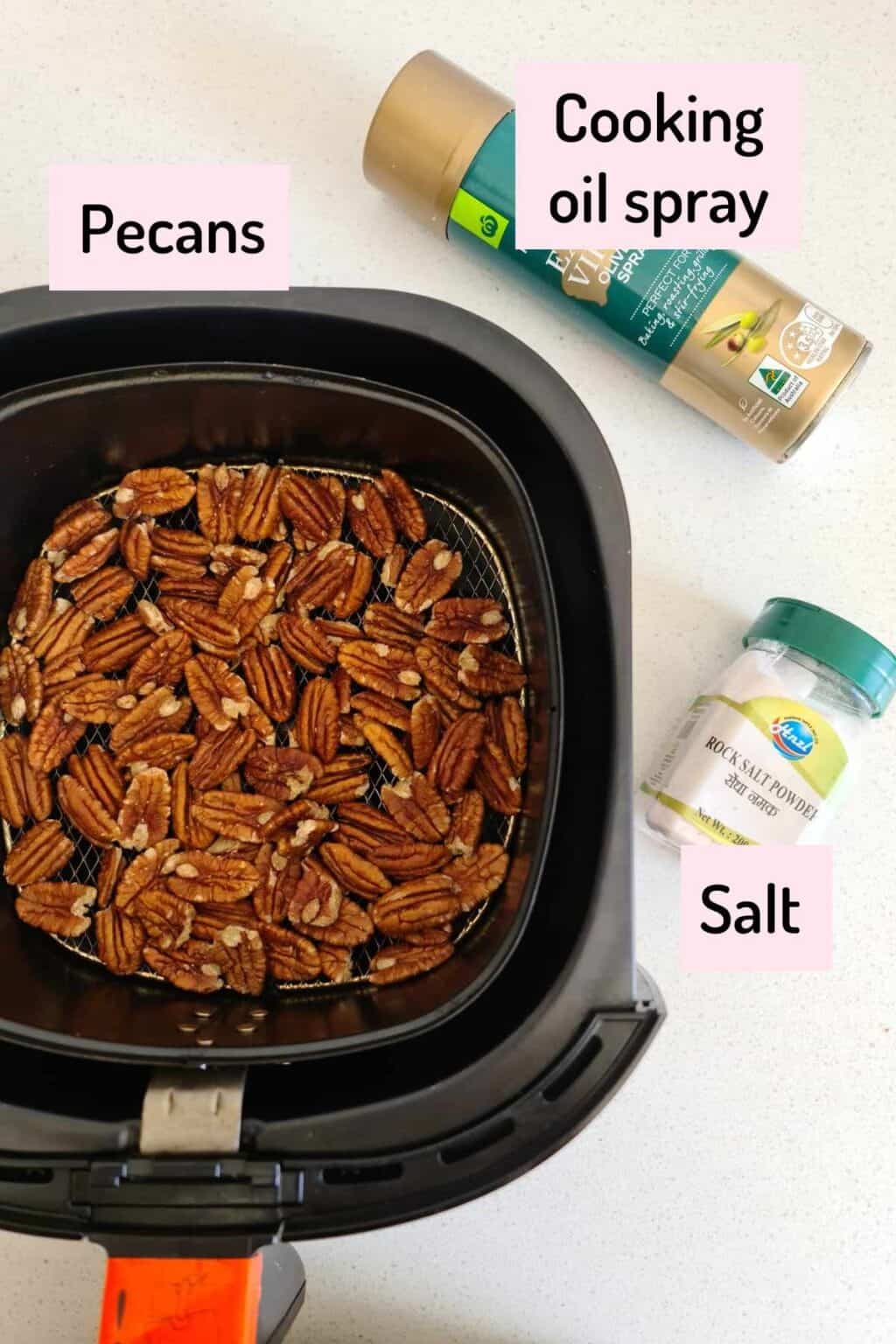 Air Fryer Pecans Spices N Flavors