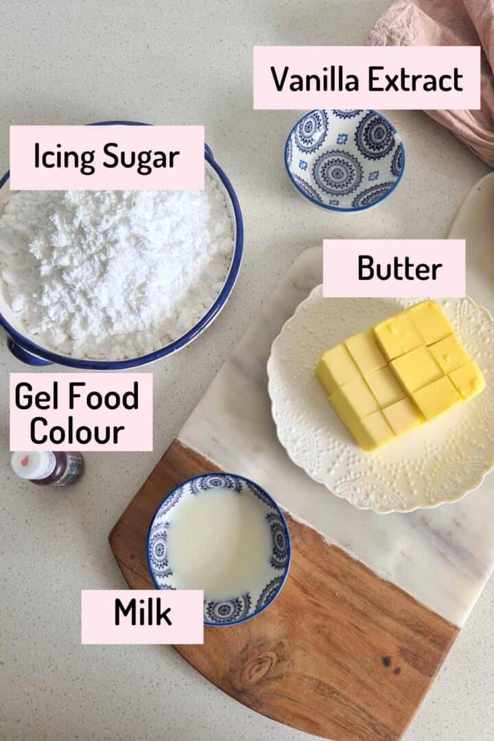 Buttercream frosting for Cutout Cookies that hardens Spices N Flavors