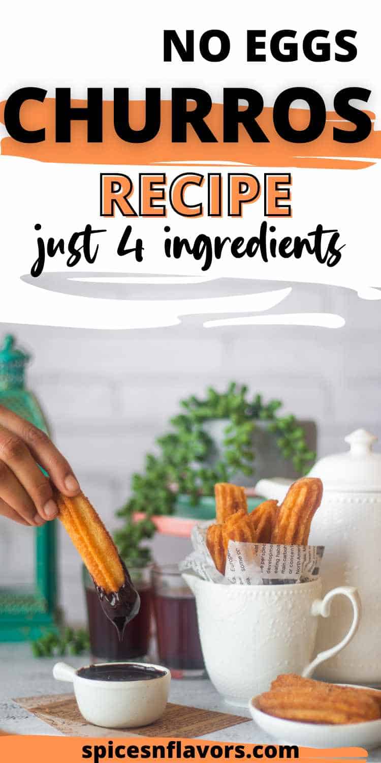 Kreatives Bild zu The Best Eggless Churros Recipe - Spices N Flavors The Best Eggless Churros Recipe - Spices N Flavors