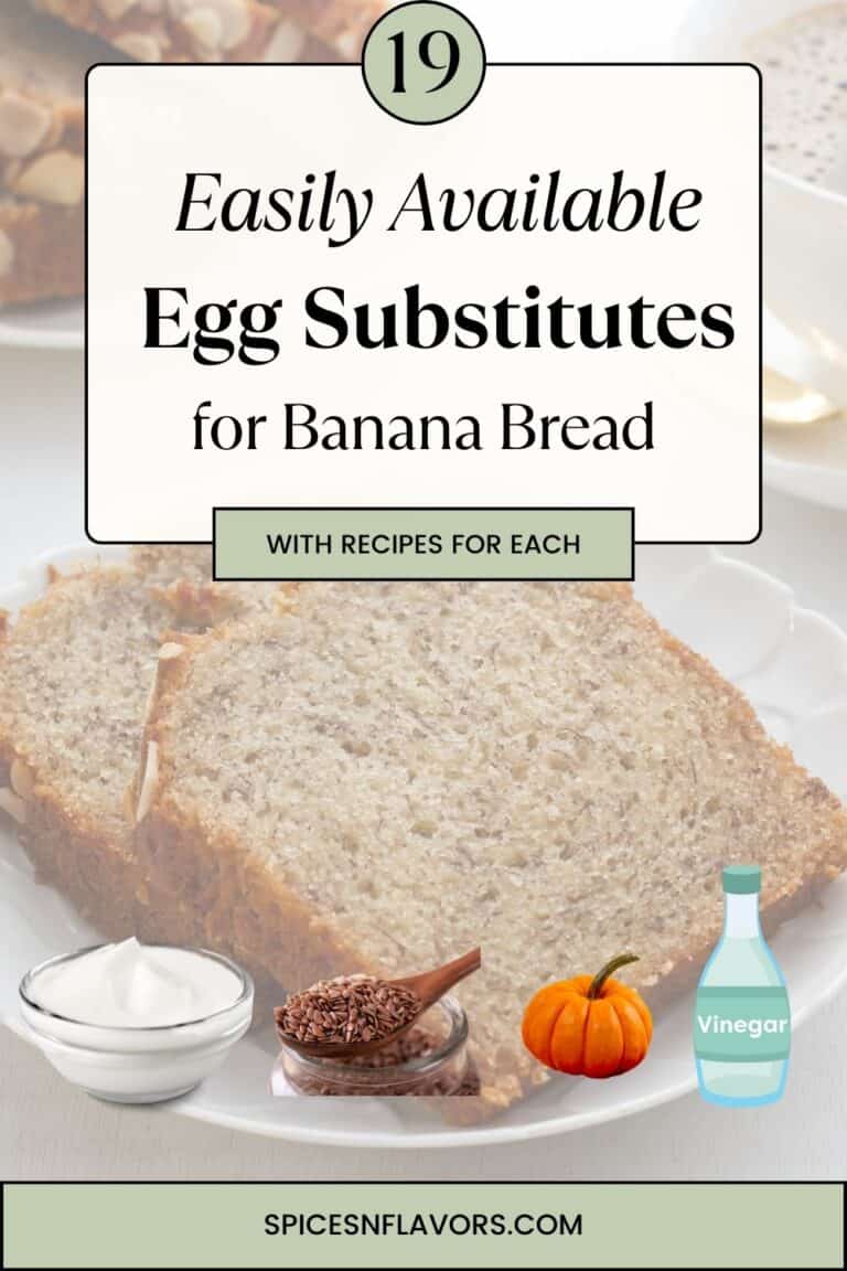 19 Easily Available Egg Substitute for Banana Bread Spices N Flavors
