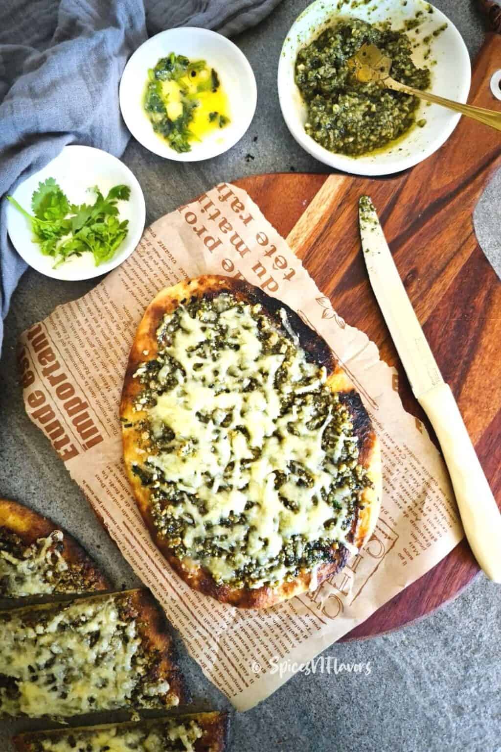 The Best Homemade Air Fryer Naan Bread recipe Spices N Flavors