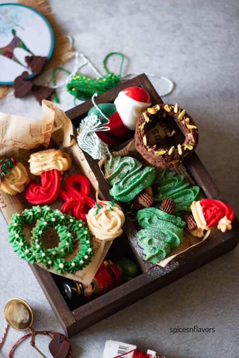 Christmas Butter Cookies recipe using 1 Basic Dough Spices N Flavors